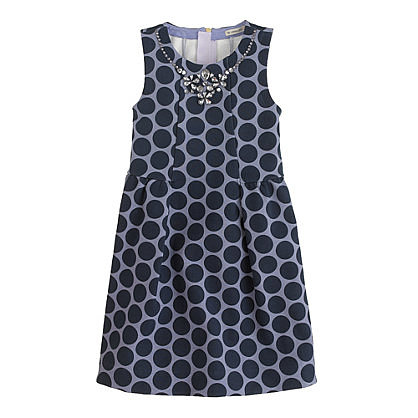Girls' Necklace Dress in Dot ($88)
Girls' Necklace Dress in Dot ($88)