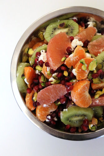 Citrusy Fruit Salad With Pistachios and Goat Cheese Citrusy Fruit Salad With Pistachios and Goat Cheese
