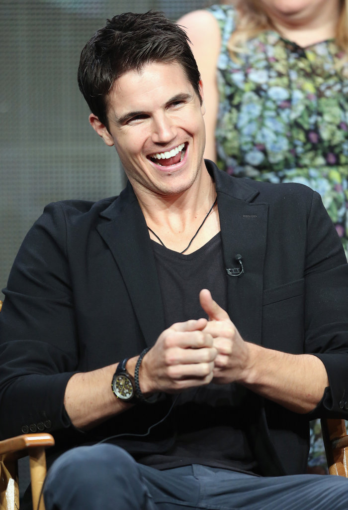 Robbie Amell attended a panel for The Tomorrow People.
Robbie Amell attended a panel for The Tomorrow People.