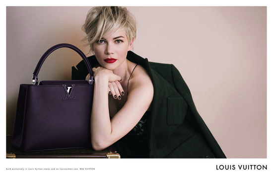 Michelle Williams photographed by Peter Lindbergh.
Photo courtesy of Louis Vuitton
Michelle Williams photographed by Peter Lindbergh.
Photo courtesy of Louis Vuitton