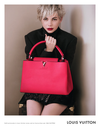 Michelle Williams photographed by Peter Lindbergh.
Photo courtesy of Louis Vuitton
Michelle Williams photographed by Peter Lindbergh.
Photo courtesy of Louis Vuitton