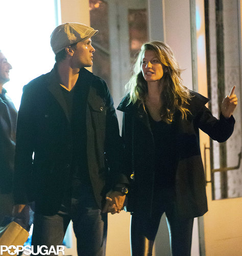 Tom Brady and Gisele Bündchen held hands for a date night in NYC in April 2013.
Tom Brady and Gisele Bündchen held hands for a date night in NYC in April 2013.