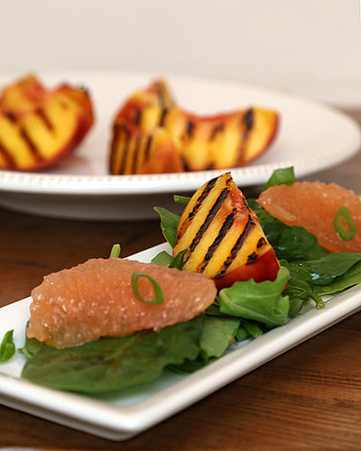 Grilled Peach Salad With Grapefruit Vinaigrette Grilled Peach Salad With Grapefruit Vinaigrette