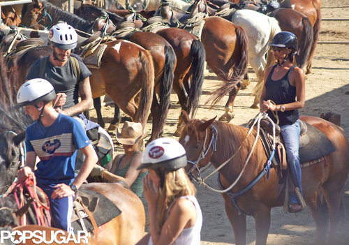 Victoria Beckham Is on a Horse! Victoria Beckham Is on a Horse!