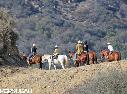 Victoria Beckham Is on a Horse! Victoria Beckham Is on a Horse!