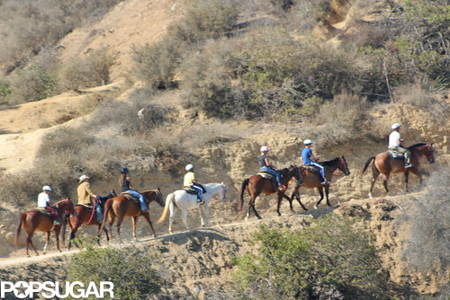 Victoria Beckham Is on a Horse! Victoria Beckham Is on a Horse!
