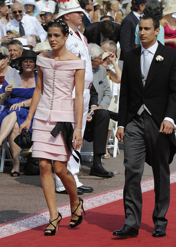 Charlotte and her then-boyfriend, Alexander Dellal, attended Prince Albert and Charlene's religious wedding ceremony. Beginning in 2007, Charlotte dated the 30-year-old London art gallery owner, whose godfather Mario Testino happened to shoot Charlotte for a 2011 French Vogue cover. In early 2012, news broke that the pair split, and Alex went on to have a baby boy with Chanel muse Elisa Sednaoui on May 31, 2013.
Charlotte and her then-boyfriend, Alexander Dellal, attended Prince Albert and Charlene's religious wedding ceremony. Beginning in 2007, Charlotte dated the 30-year-old London art gallery owner, whose godfather Mario Testino happened to shoot Charlotte for a 2011 French Vogue cover. In early 2012, news broke that the pair split, and Alex went on to have a baby boy with Chanel muse Elisa Sednaoui on May 31, 2013.