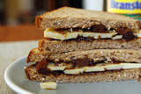 British Pub Grub: Cheese and Pickle Sandwich British Pub Grub: Cheese and Pickle Sandwich