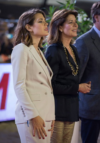 Charlotte stood with her mother, Princess Caroline, at an official event in late June 2013, when pregnancy rumors heated up.
Charlotte stood with her mother, Princess Caroline, at an official event in late June 2013, when pregnancy rumors heated up.
