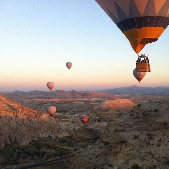 Ride in a Hot Air Balloon Ride in a Hot Air Balloon