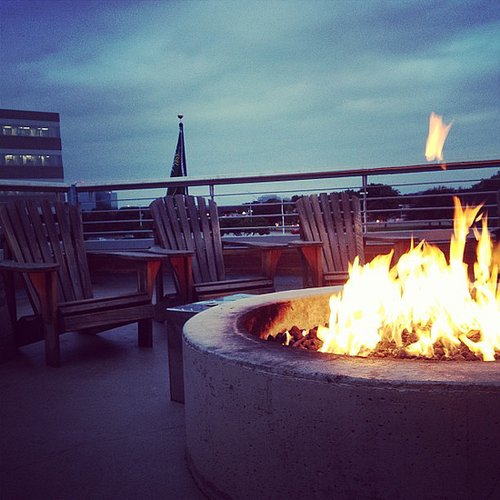 Cozy Up With a Book by the Fire Pit Cozy Up With a Book by the Fire Pit