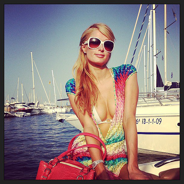 Paris Hilton enjoyed a sunny day on a yacht in Ibiza, Spain.
Source: Instagram user parishilton
Paris Hilton enjoyed a sunny day on a yacht in Ibiza, Spain.
Source: Instagram user parishilton