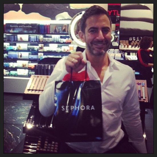 Marc Jacobs swung by Sephora to pick up some pieces from his makeup collection.
Source: Instagram user sephora Marc Jacobs swung by Sephora to pick up some pieces from his makeup collection.
Source: Instagram user sephora