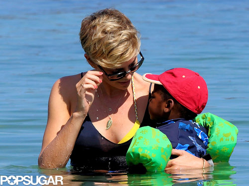 Charlize Theron Shows Off Her Hot Birthday Bikini Bod Charlize Theron Shows Off Her Hot Birthday Bikini Bod