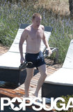 What Would Carrie Say? Damian Lewis Goes Shirtless