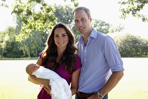 For their first official family portrait with Prince George, the Duke and Duchess of Cambridge were as handsome a couple as ever. And who wouldn't have hair envy with Kate's chestnut locks styled in these flawless waves?
For their first official family portrait with Prince George, the Duke and Duchess of Cambridge were as handsome a couple as ever. And who wouldn't have hair envy with Kate's chestnut locks styled in these flawless waves?