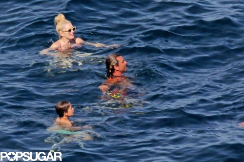 Gwen Stefani Stays Glam as Gavin Rossdale Goes Shirtless Gwen Stefani Stays Glam as Gavin Rossdale Goes Shirtless