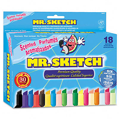 Mr. Sketch Scented Watercolor Markers Mr. Sketch Scented Watercolor Markers