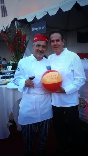 Thomas Keller said ciao! to fellow chef Gino Angelini.
Source: Twitter user @Chef_Keller
Thomas Keller said ciao! to fellow chef Gino Angelini.
Source: Twitter user @Chef_Keller