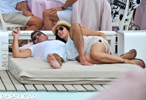 Serious in St.-Tropez: See Simon Cowell and Lauren Silverman's PDA-Filled Getaway Serious in St.-Tropez: See Simon Cowell and Lauren Silverman's PDA-Filled Getaway