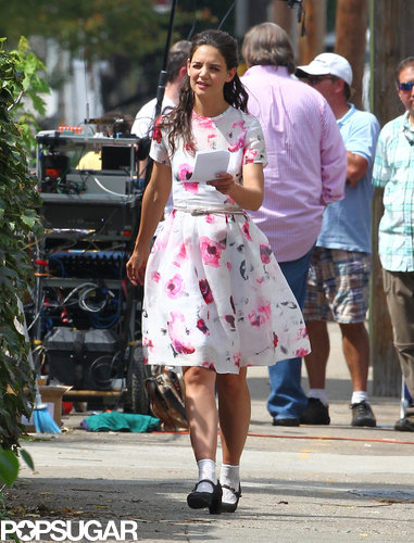 Katie Holmes Is a Dancing Machine on Set! Katie Holmes Is a Dancing Machine on Set!