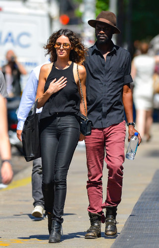 Nicole Trunfio didn't let the sunny weather stop her from donning all black, including leather jeans and black leather booties.
Nicole Trunfio didn't let the sunny weather stop her from donning all black, including leather jeans and black leather booties.