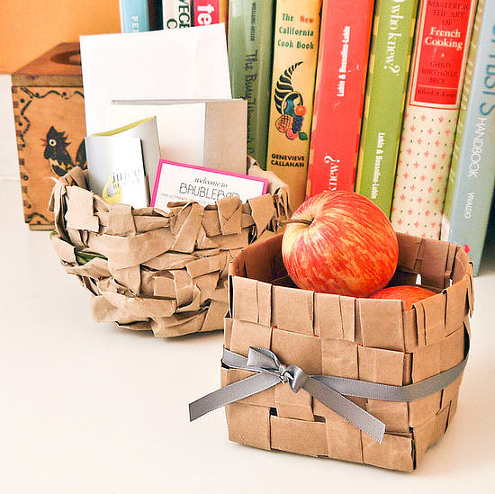 Paper-Bag Baskets Paper-Bag Baskets