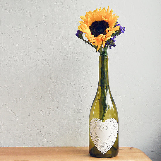 Wine-Bottle Centerpiece Wine-Bottle Centerpiece