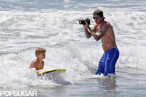 The Shirtless David Beckham Pictures You've Been Waiting For All Summer The Shirtless David Beckham Pictures You've Been Waiting For All Summer