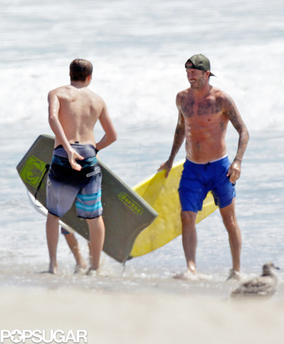 The Shirtless David Beckham Pictures You've Been Waiting For All Summer The Shirtless David Beckham Pictures You've Been Waiting For All Summer