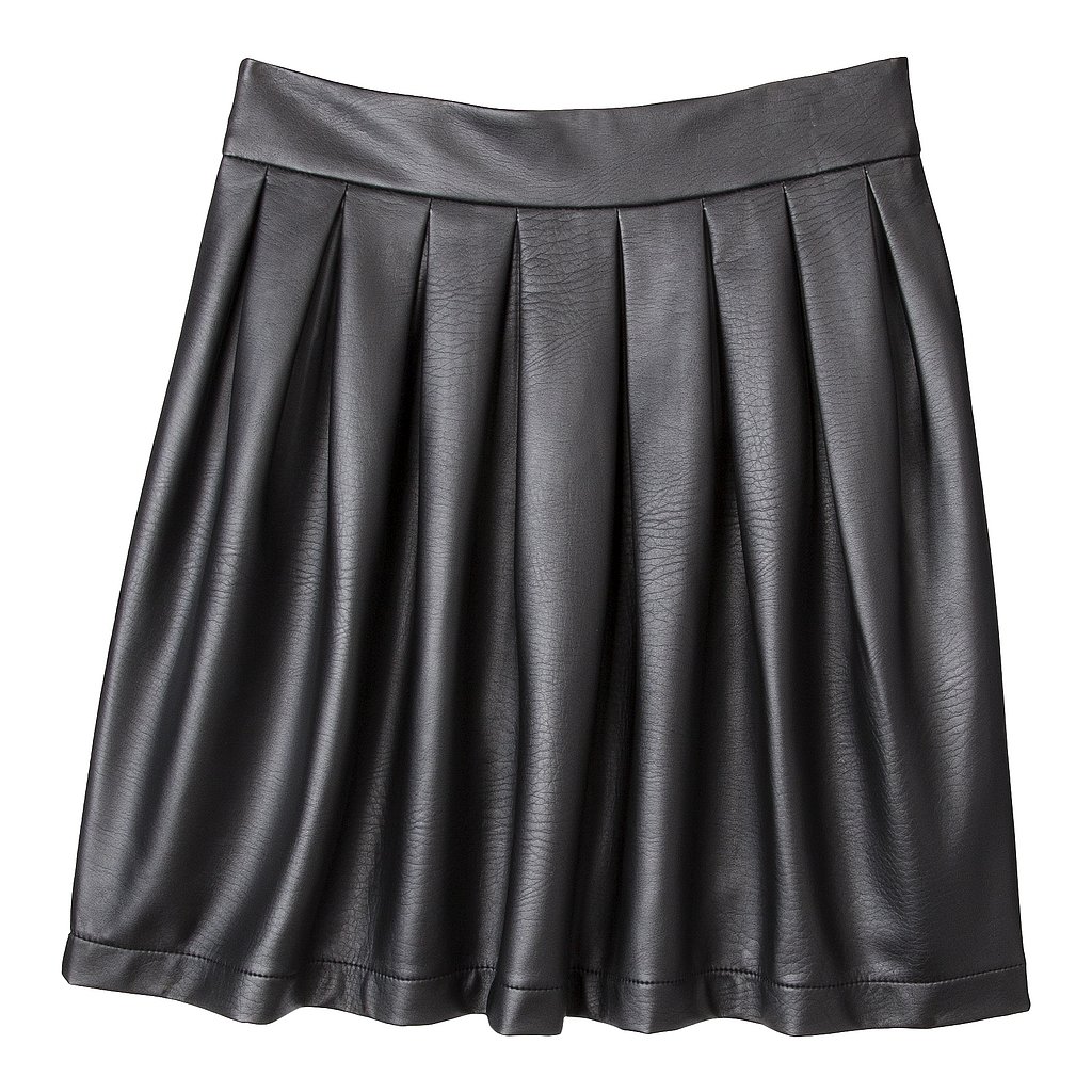 If you prefer your skirts with some swing and sway, try on this pleated Xhilaration style ($25).
If you prefer your skirts with some swing and sway, try on this pleated Xhilaration style ($25).