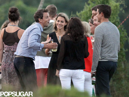 Seth Meyers was the life of the party at his wedding in Martha's Vineyard.
Seth Meyers was the life of the party at his wedding in Martha's Vineyard.