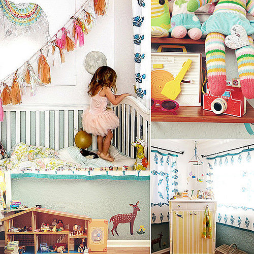 Marlowe's Magical, Eclectic Bedroom and Play Space Marlowe's Magical, Eclectic Bedroom and Play Space