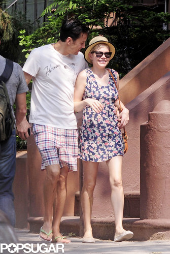 Michelle Williams couldn't hide her happiness with director boyfriend Cary Fukunaga in June, 2011!
Michelle Williams couldn't hide her happiness with director boyfriend Cary Fukunaga in June, 2011!