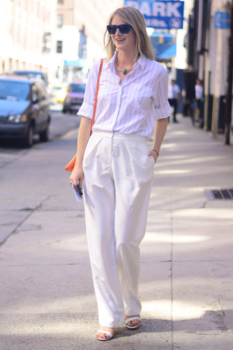 Tailored separates add up to a classic look.
Tailored separates add up to a classic look.