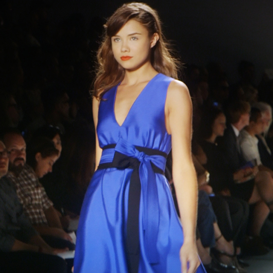 What's Black and White and Superhero All Over? Marissa Webb's Spring Runway!