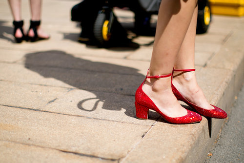 Chic low heels are our favorite kind of heels.
Chic low heels are our favorite kind of heels.