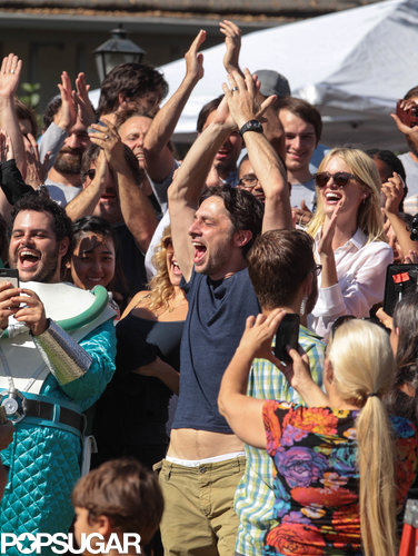 Sound the Shofar! Kate Hudson and Zach Braff Ring in the New Year Sound the Shofar! Kate Hudson and Zach Braff Ring in the New Year