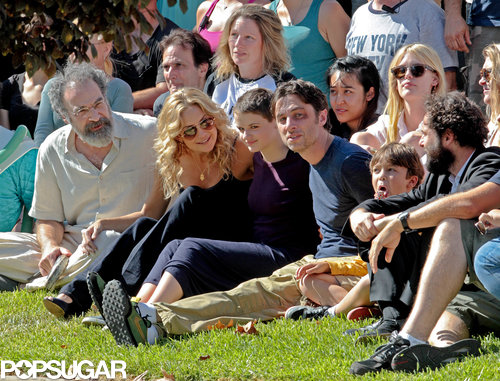 Kate Hudson and Zach Braff posed for a group photo with their cast and crew.
Kate Hudson and Zach Braff posed for a group photo with their cast and crew.