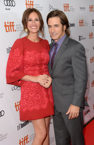 Julia Roberts and Dermot Mulroney posed together at the August: Osage County premiere.
Julia Roberts and Dermot Mulroney posed together at the August: Osage County premiere.