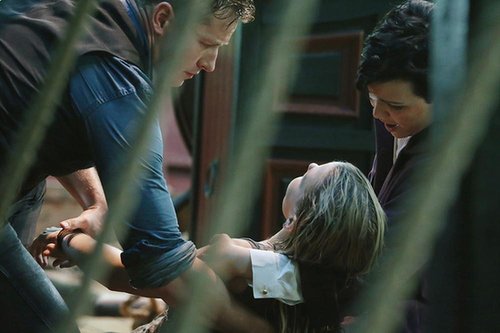 Once Upon a Time
Josh Dallas, Jennifer Morrison, and Ginnifer Goodwin on Once Upon a Time.
Once Upon a Time
Josh Dallas, Jennifer Morrison, and Ginnifer Goodwin on Once Upon a Time.