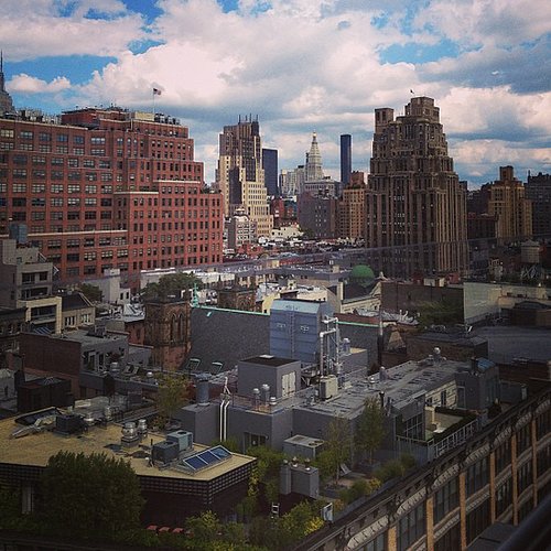 A look at New York City from the rooftop of the Gansevoort Hotel, where WiFi was plentiful.
A look at New York City from the rooftop of the Gansevoort Hotel, where WiFi was plentiful.