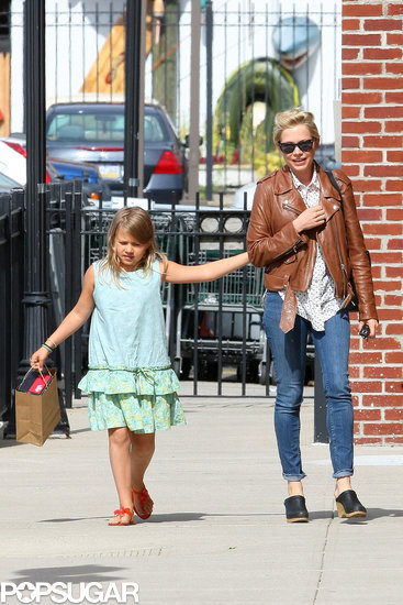 Michelle Williams and Matilda Ledger held hands as they went shopping.
Michelle Williams and Matilda Ledger held hands as they went shopping.