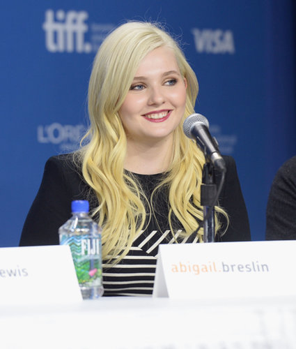 Abigail Breslin attended the August: Osage County press conference.
Abigail Breslin attended the August: Osage County press conference.