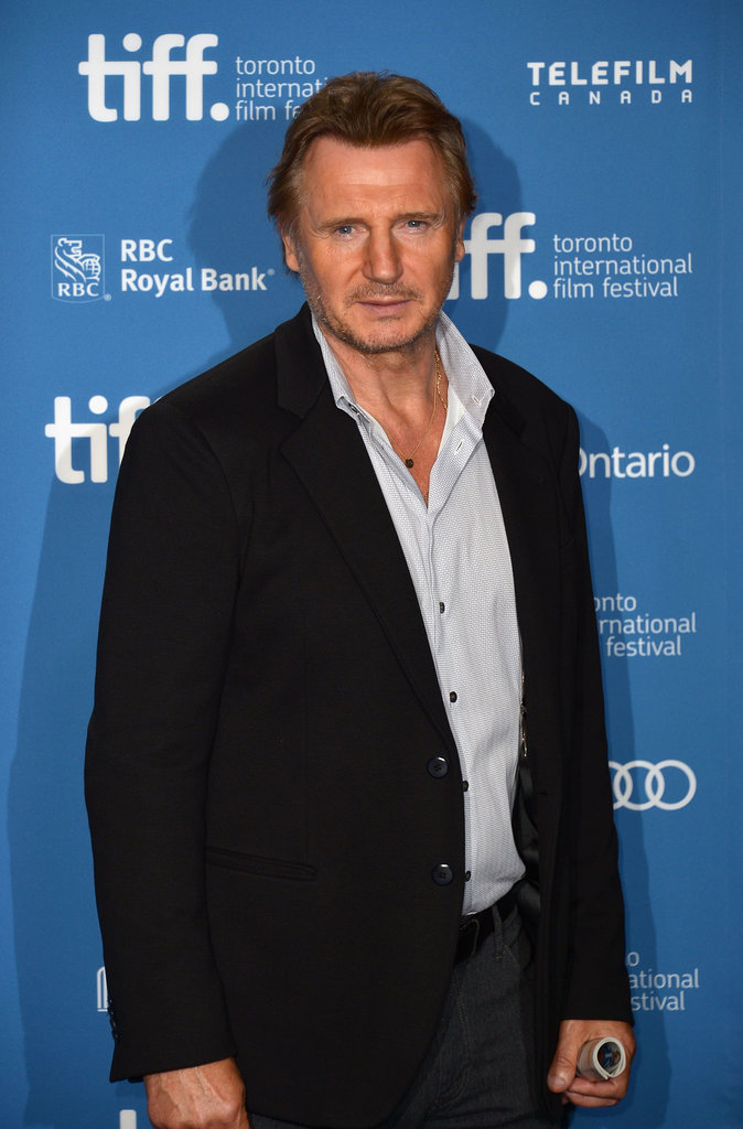 Liam Neeson attended the press conference for his film Third Person.
Liam Neeson attended the press conference for his film Third Person.