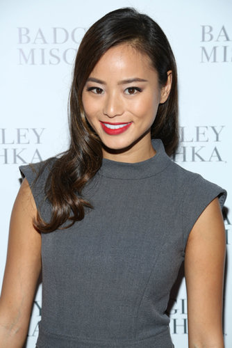 Jamie Chung at Badgley Mischka Spring 2014.
Jamie Chung at Badgley Mischka Spring 2014.