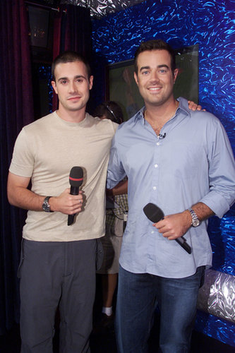 Freddie Prinze Jr. posed with Carson Daly during a show in 2001.
Freddie Prinze Jr. posed with Carson Daly during a show in 2001.