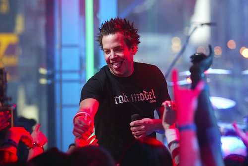 Simple Plan took the stage on TRL for a 2003 episode.
Simple Plan took the stage on TRL for a 2003 episode.