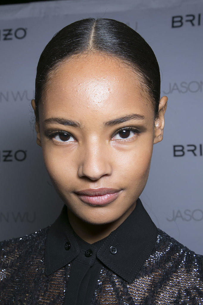 "I don't put on foundation and leave my base clean. Sometimes I'll put yogurt and honey on my face. I try to sleep as much as possible."
— Model Malaika Firth (pictured) at Jason Wu
"I don't put on foundation and leave my base clean. Sometimes I'll put yogurt and honey on my face. I try to sleep as much as possible."
— Model Malaika Firth (pictured) at Jason Wu