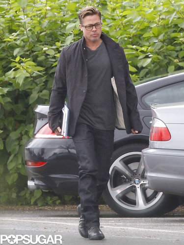 Brad Pitt Is Seriously Sexy With Short Hair! Brad Pitt Is Seriously Sexy With Short Hair!